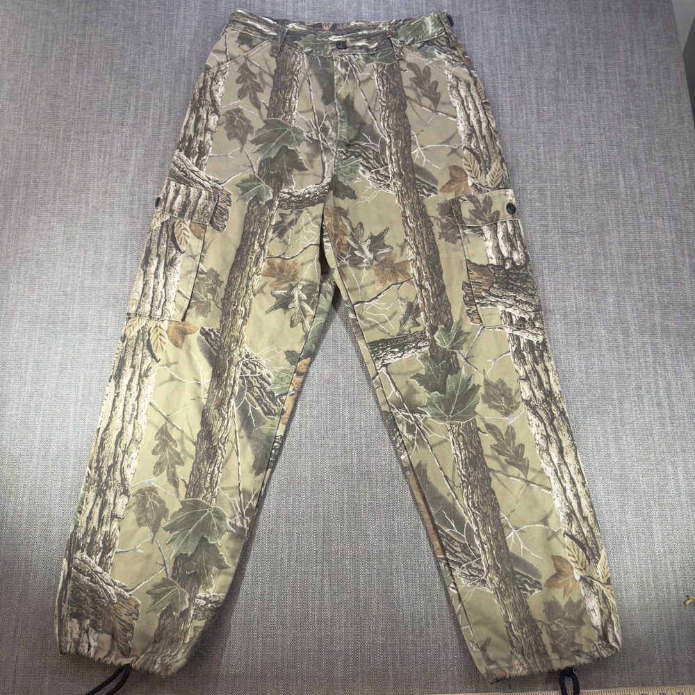 Lady Liberty Pants Womens 12 Green Camo Cargo Twill Hunting Workwear Outdoor
